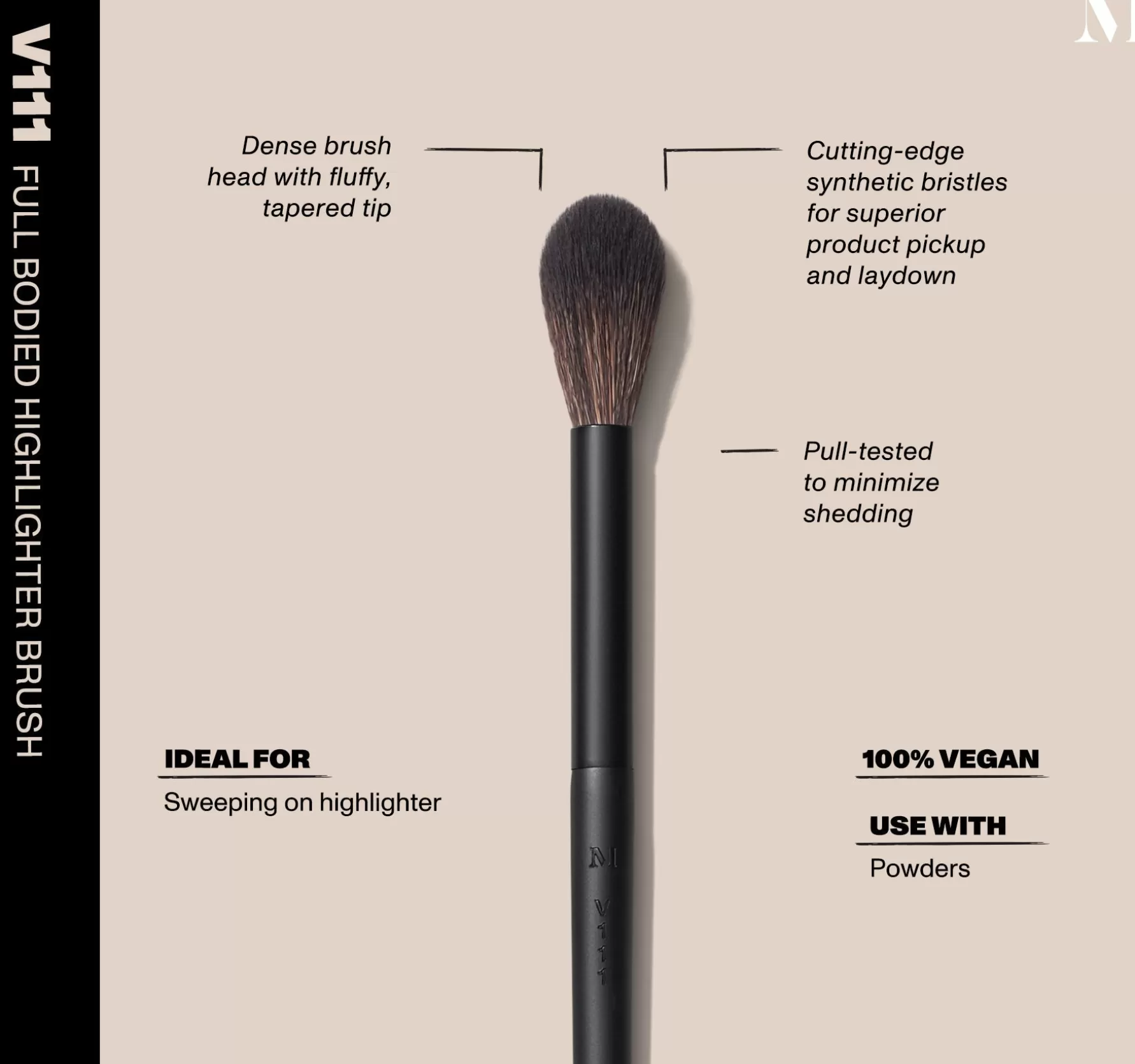 Morphe V111 - Full Bodied Highlighter Brush Sale