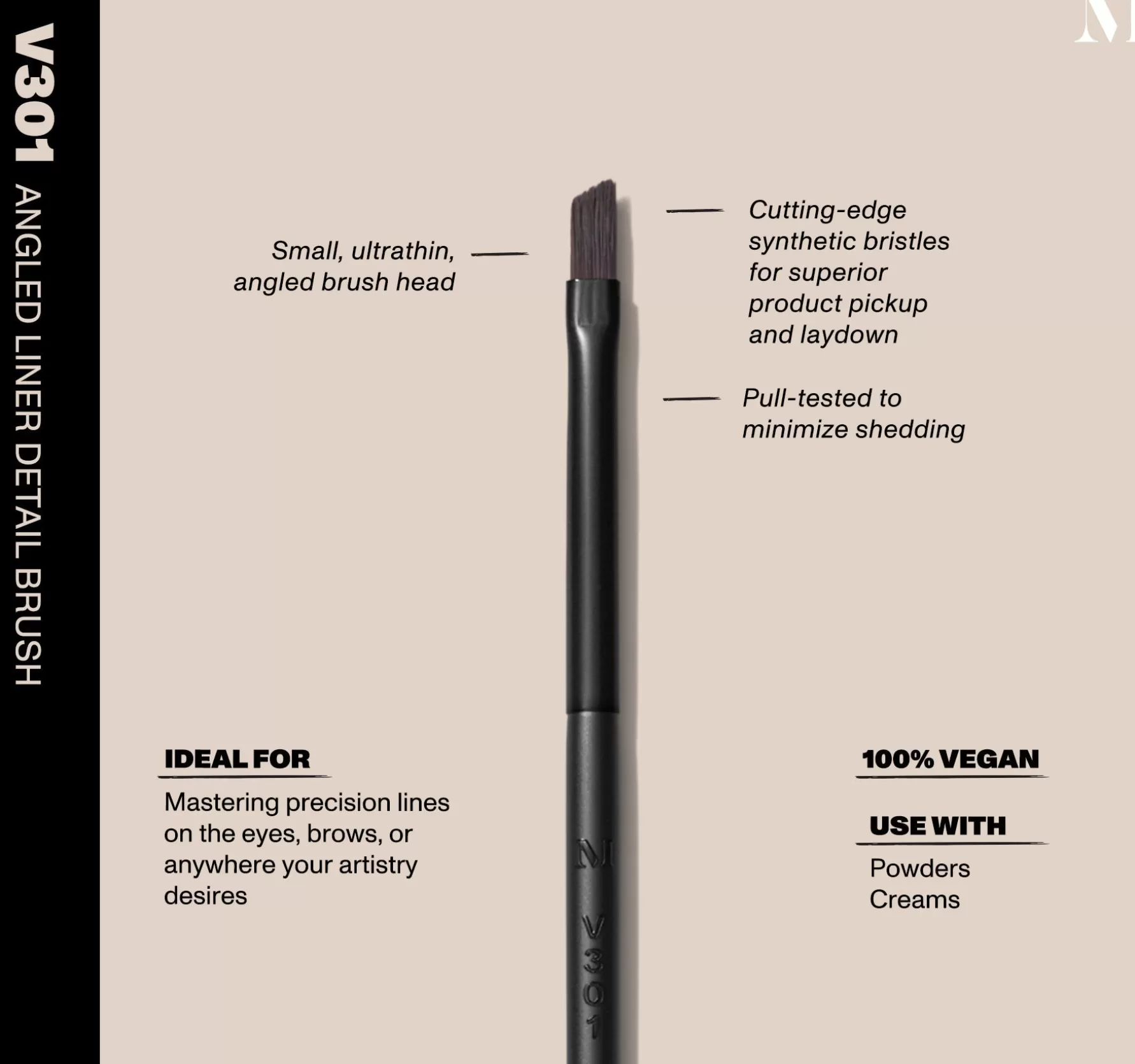 Morphe V301 - Angled Liner Detail Brush Cheap