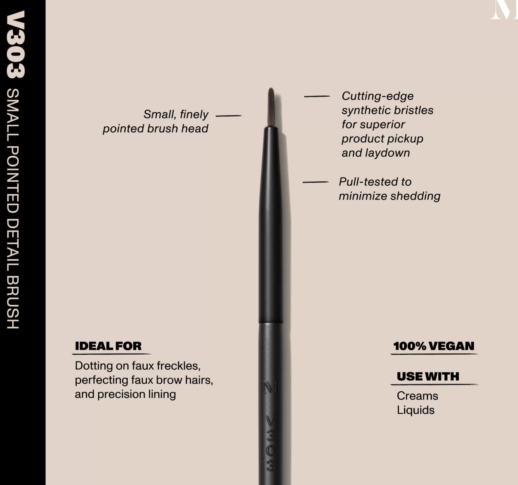 Morphe V303 - Small Pointed Detail Brush Store